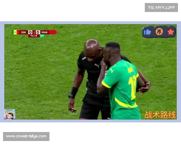 非洲杯点球时刻,门迪扑救表情